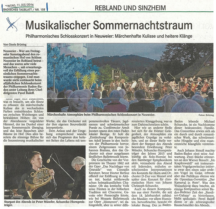 musikalischer Sommernachtstraum musikalischer Sommernachtstraum