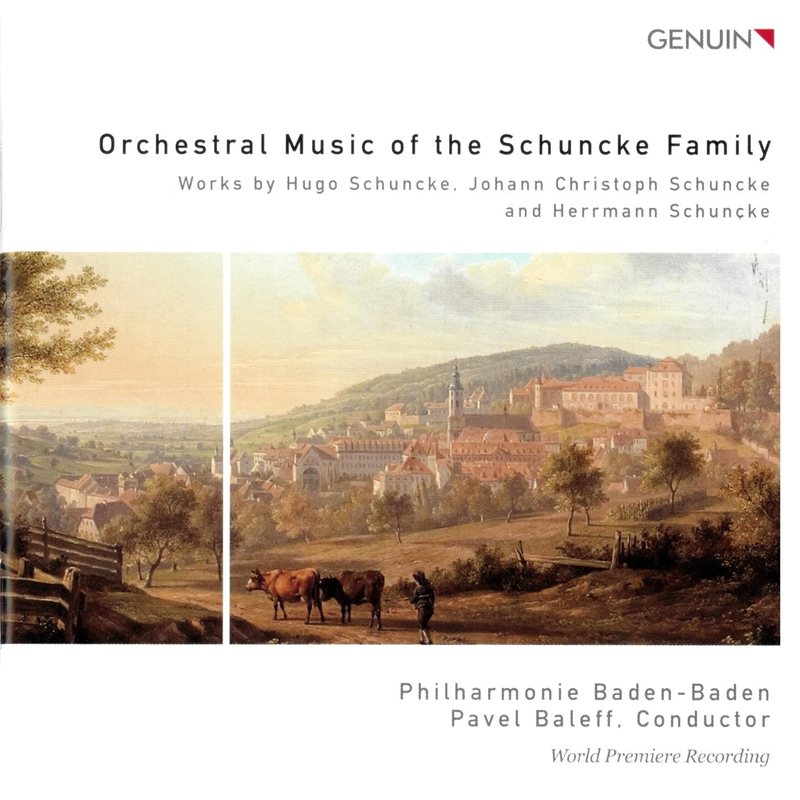 Orchestral Music of the Schuncke Family - Cover