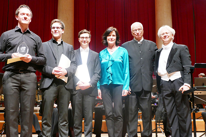 Die Preisträger des Hornwettbewerbs 2018